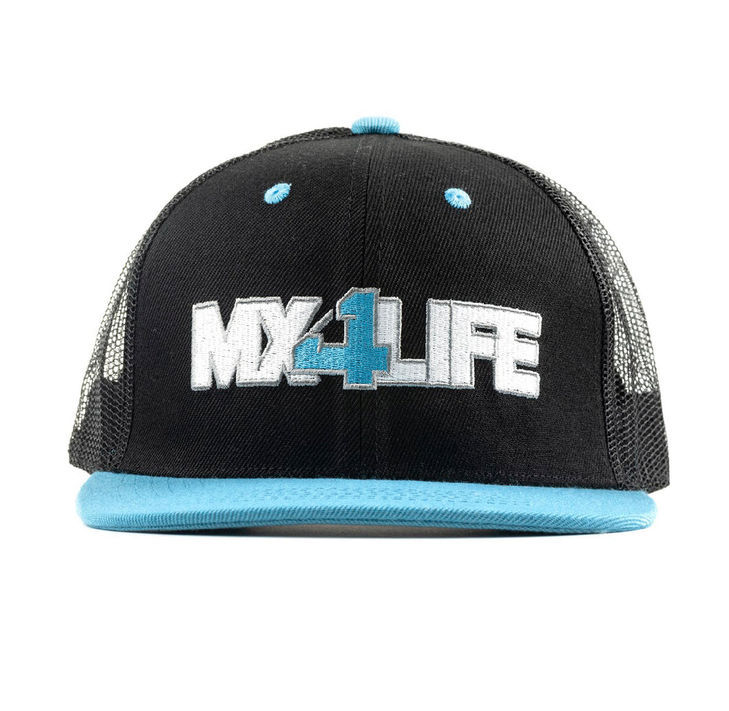 MX4LIFE MESH HAT AQUA BLUE